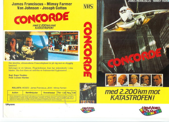 136 CONCORDE (vhs)